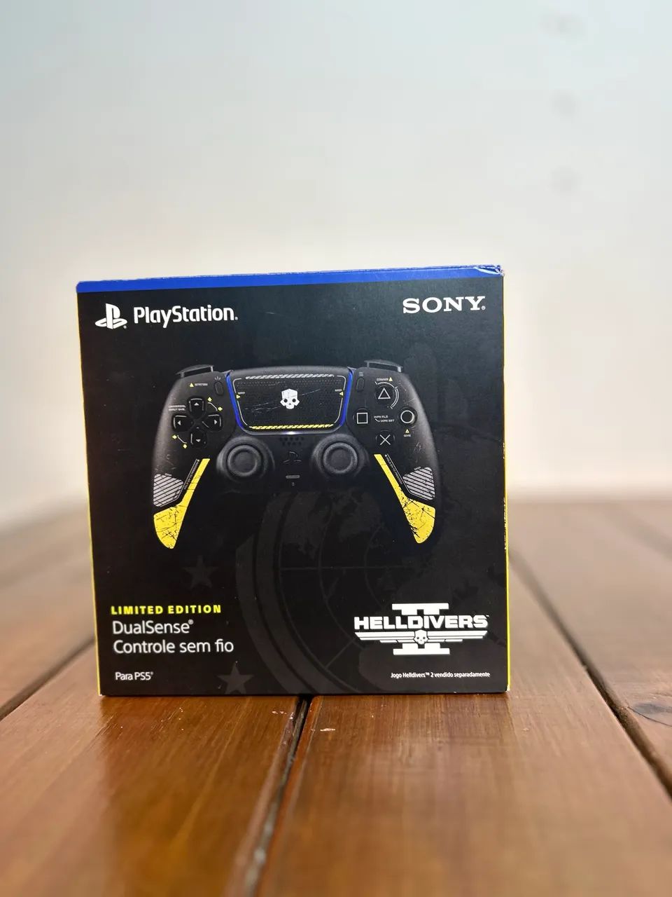 Controle DualSense Edição Limitada - Helldivers 2 | Perfeito Estado  - Foto 2