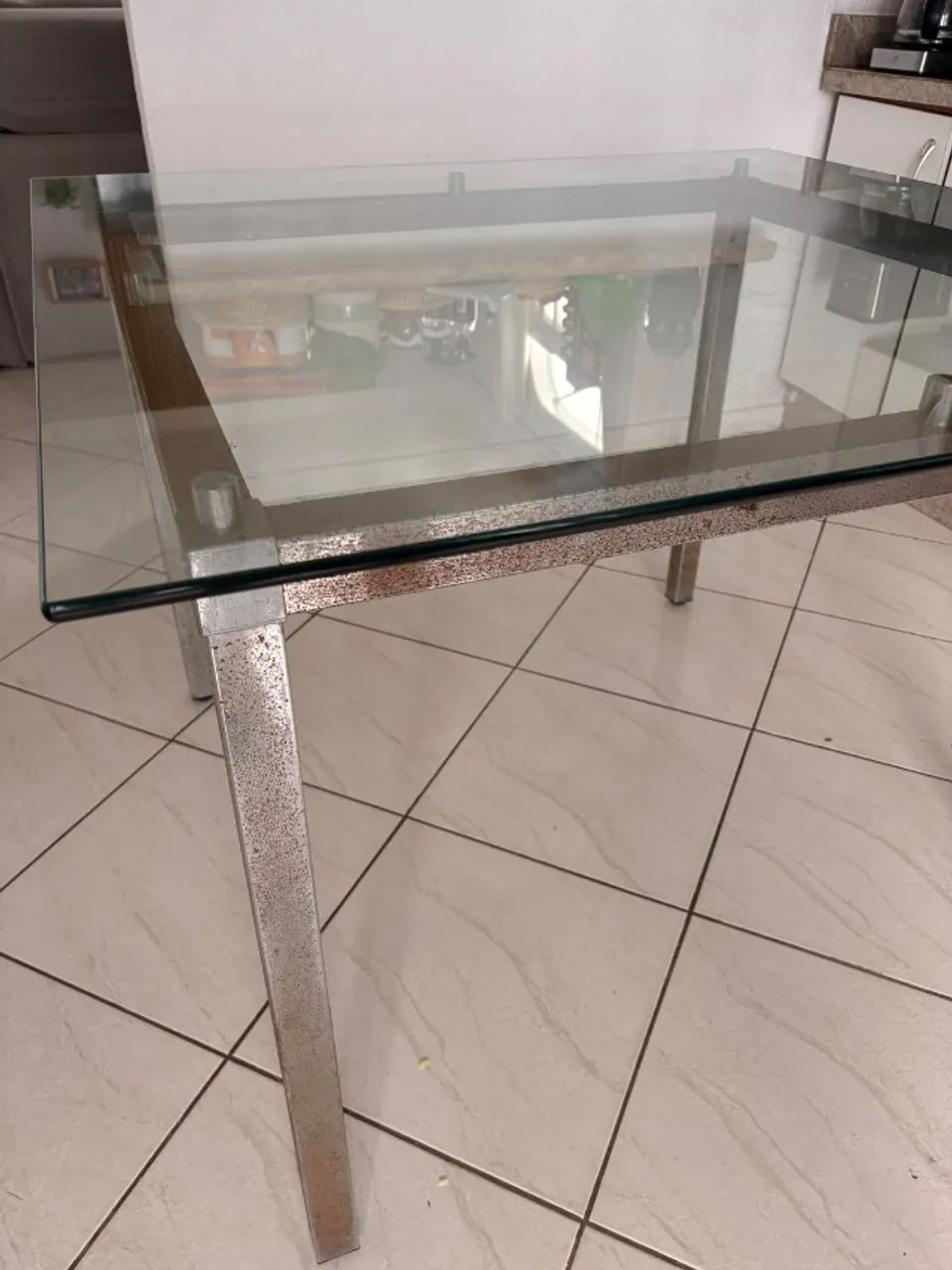 Mesa de jantar de vidro - Foto 3