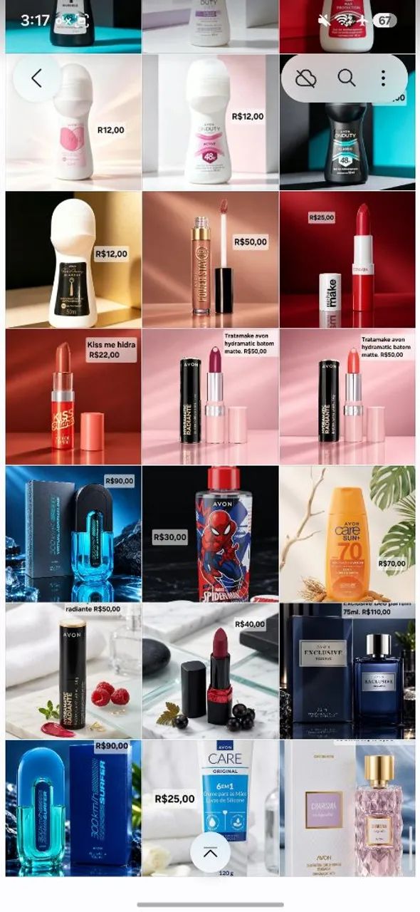 Produtos avon