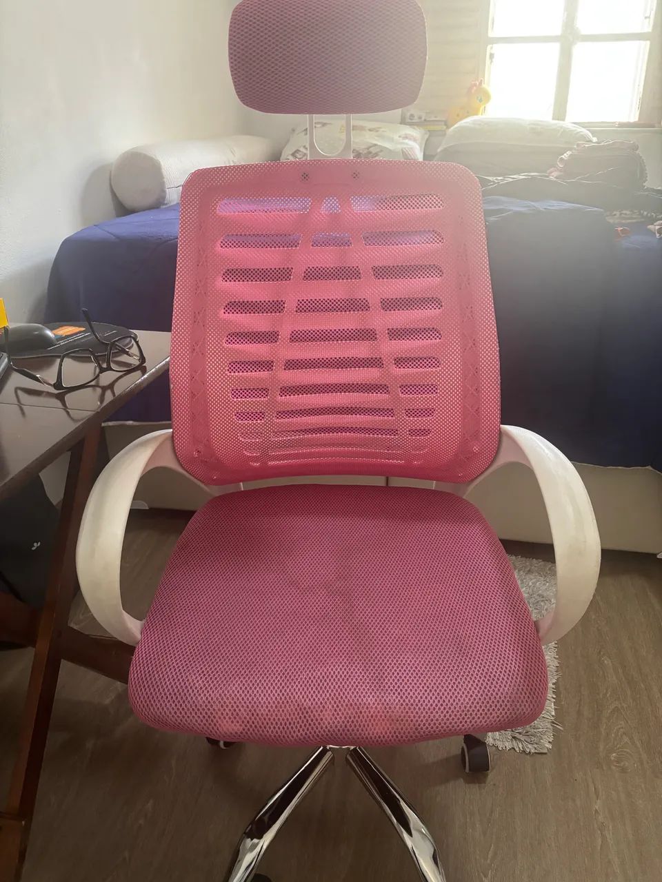 Cadeira de escritório Rosa  - Foto 4