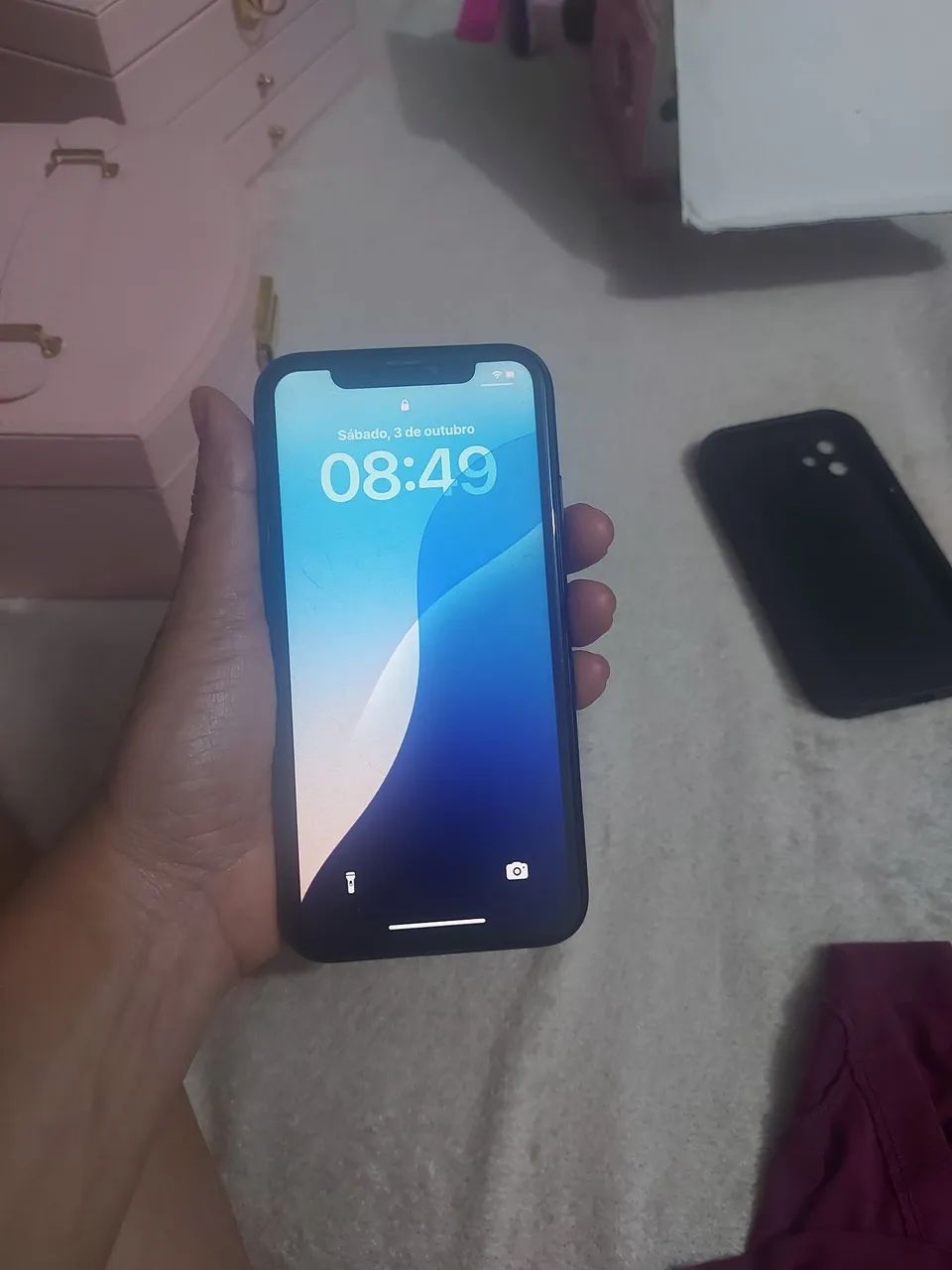Iphone 11 traseira quebrada, mas funcionando 