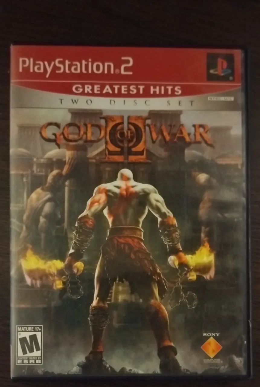 Jogo original de PS2 God of War 2