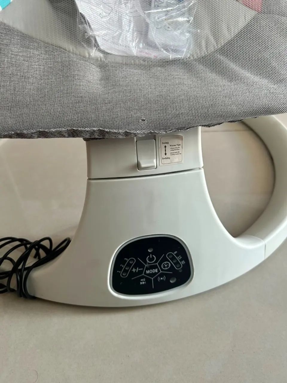 Cadeira de balanço elétrica para bebê - Foto 2