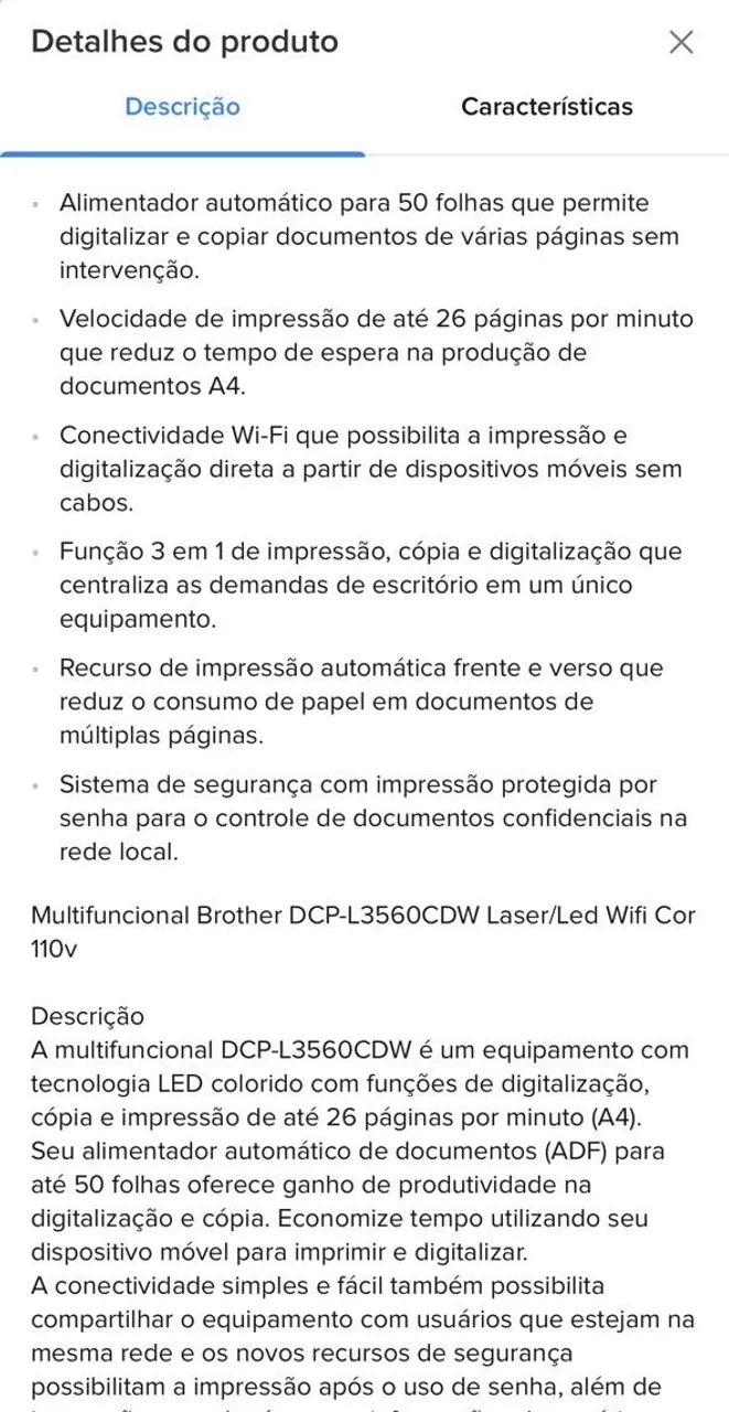 Impressora BROTHER  - Foto 5