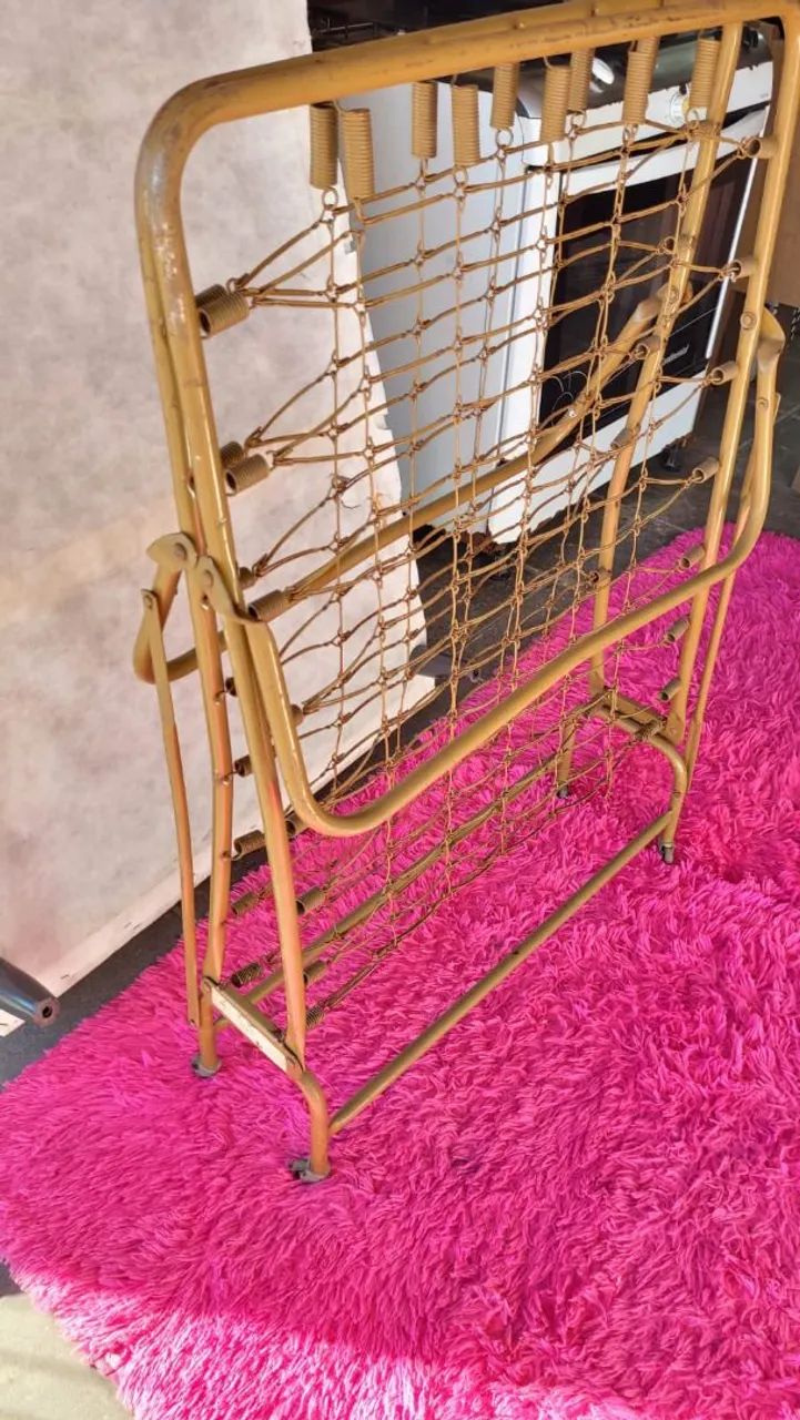 Cama dobrável vintage  - Foto 4