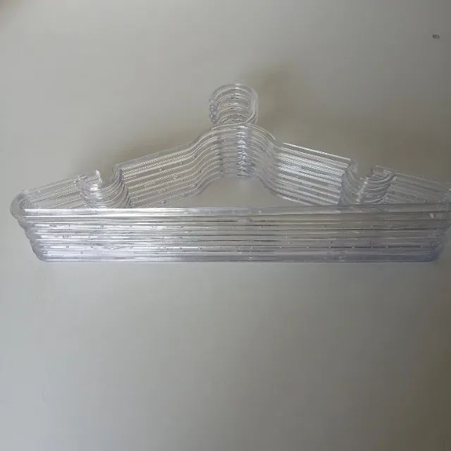 30 Cabides de acrílico transparente - Foto 2