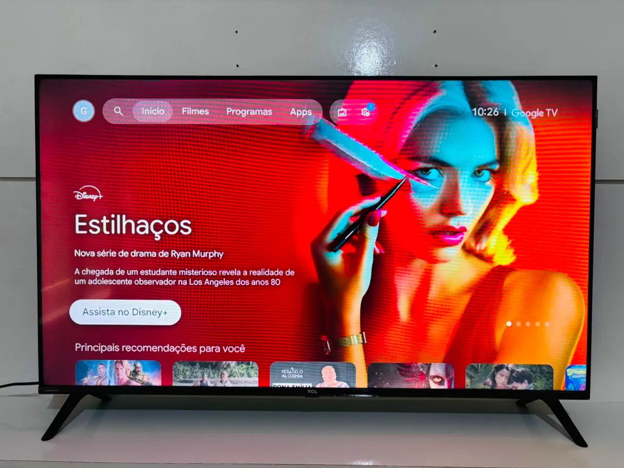 vendo Smart tv TCL QLED 32 polegadas impecável  - Foto 3