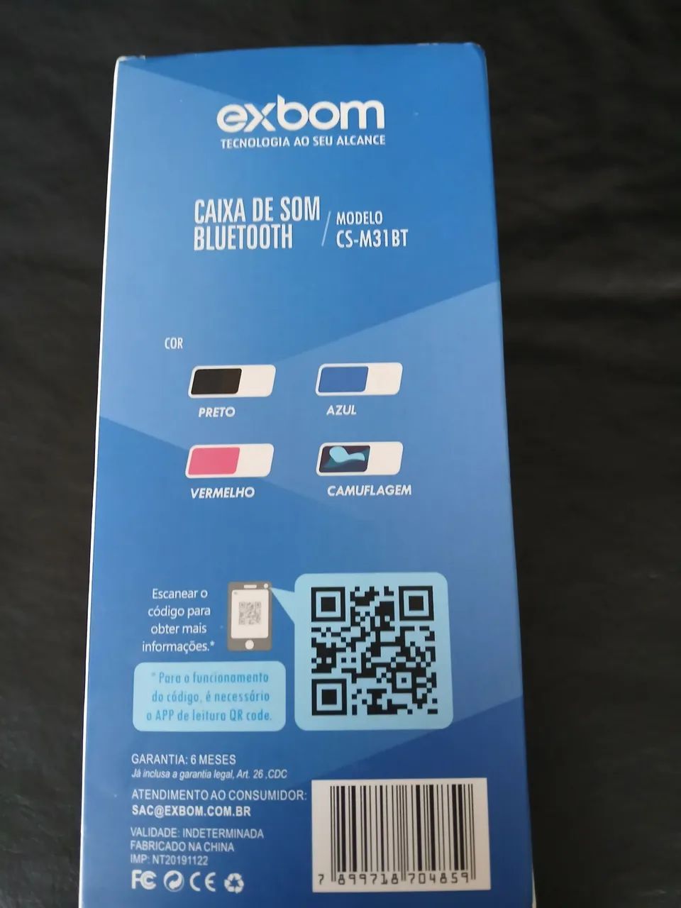 CAIXA DE SOM BLUETOOTH - Foto 2