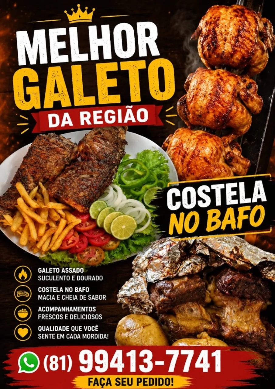 galeto assado - Foto 3