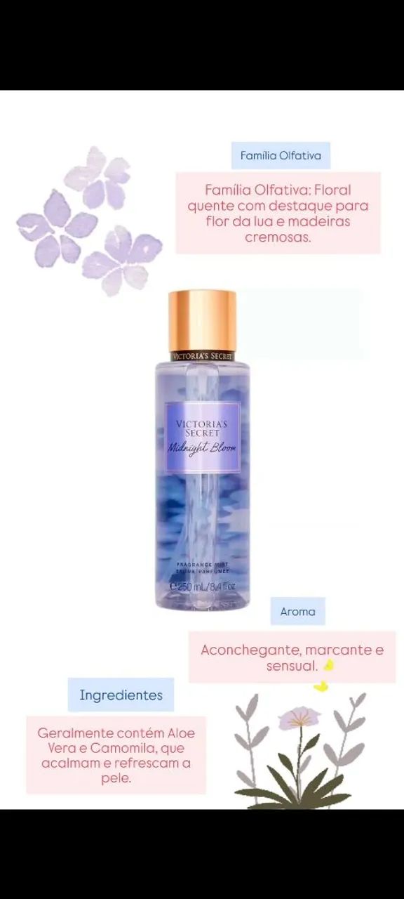 Victoria's Secret Midnight Bloom - Body Splash - 250ml - Foto 2