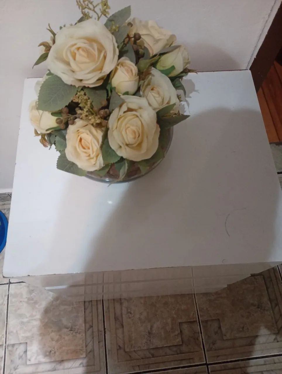 Vaso com flor artificial  - Foto 2