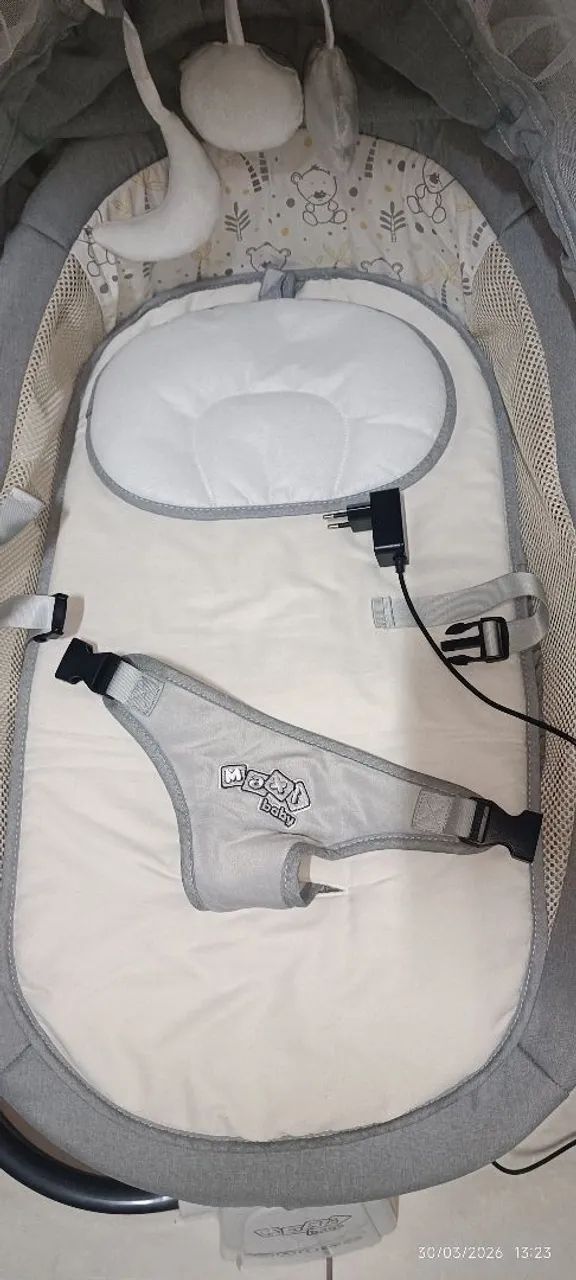 Cadeira de bebê balanço Max baby até 15kg
