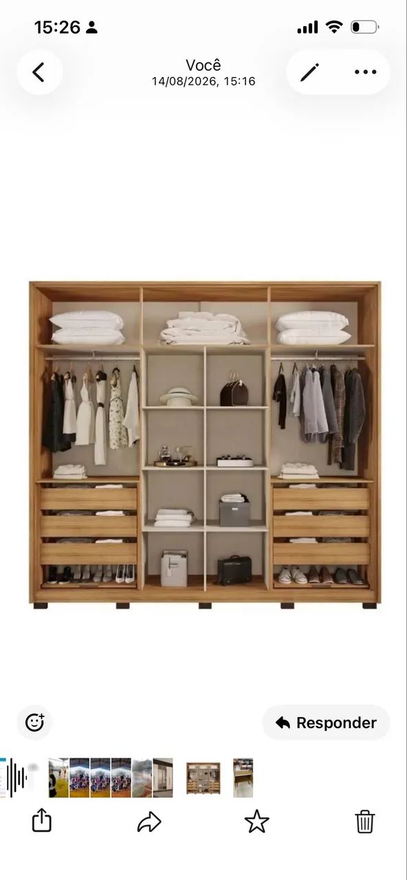 Guarda roupa impec ável  - Foto 2