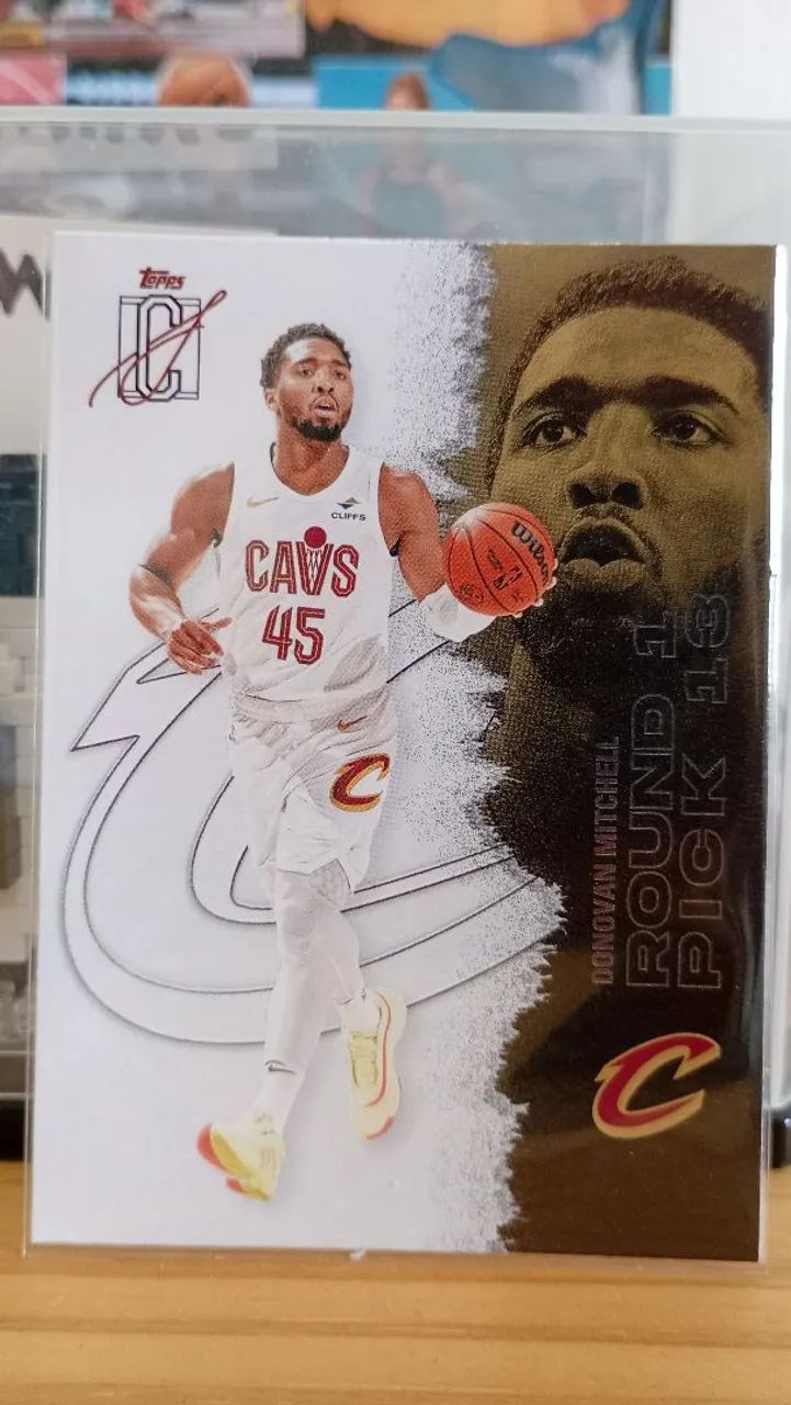 combo nba topps signature class 25/2026 - donovan mitchell - Foto 3