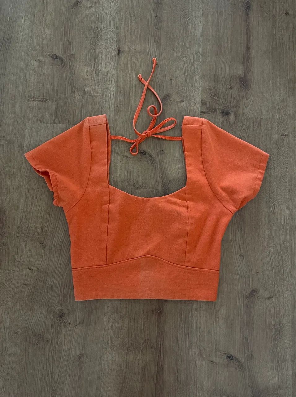 Cropped tam PP laranja da Pop Me - Foto 4
