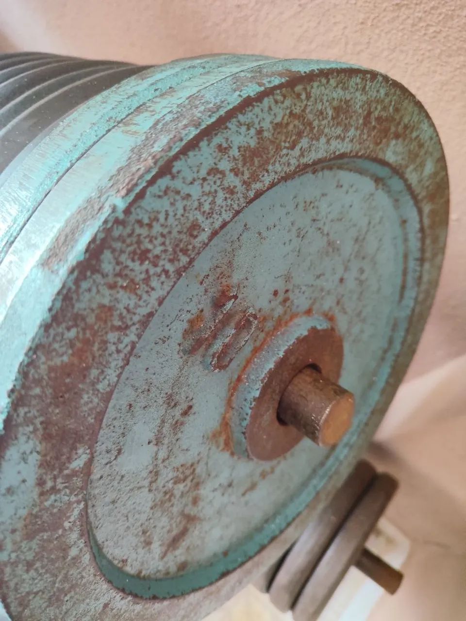 Anilhas de ferro 10kg 70 reais cada  - Foto 2