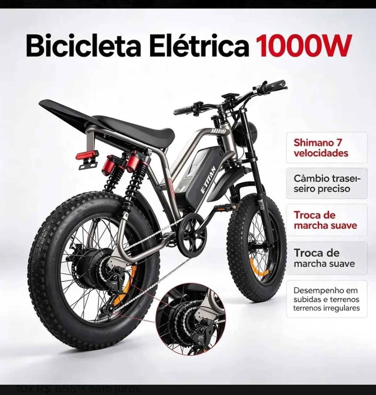 Bike elétrica - Foto 2