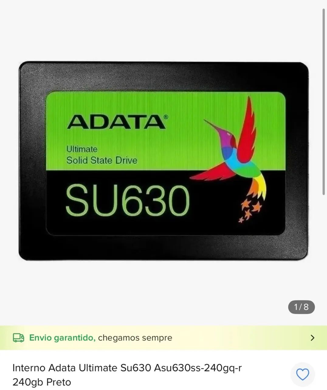 SSD ADATA 240g 