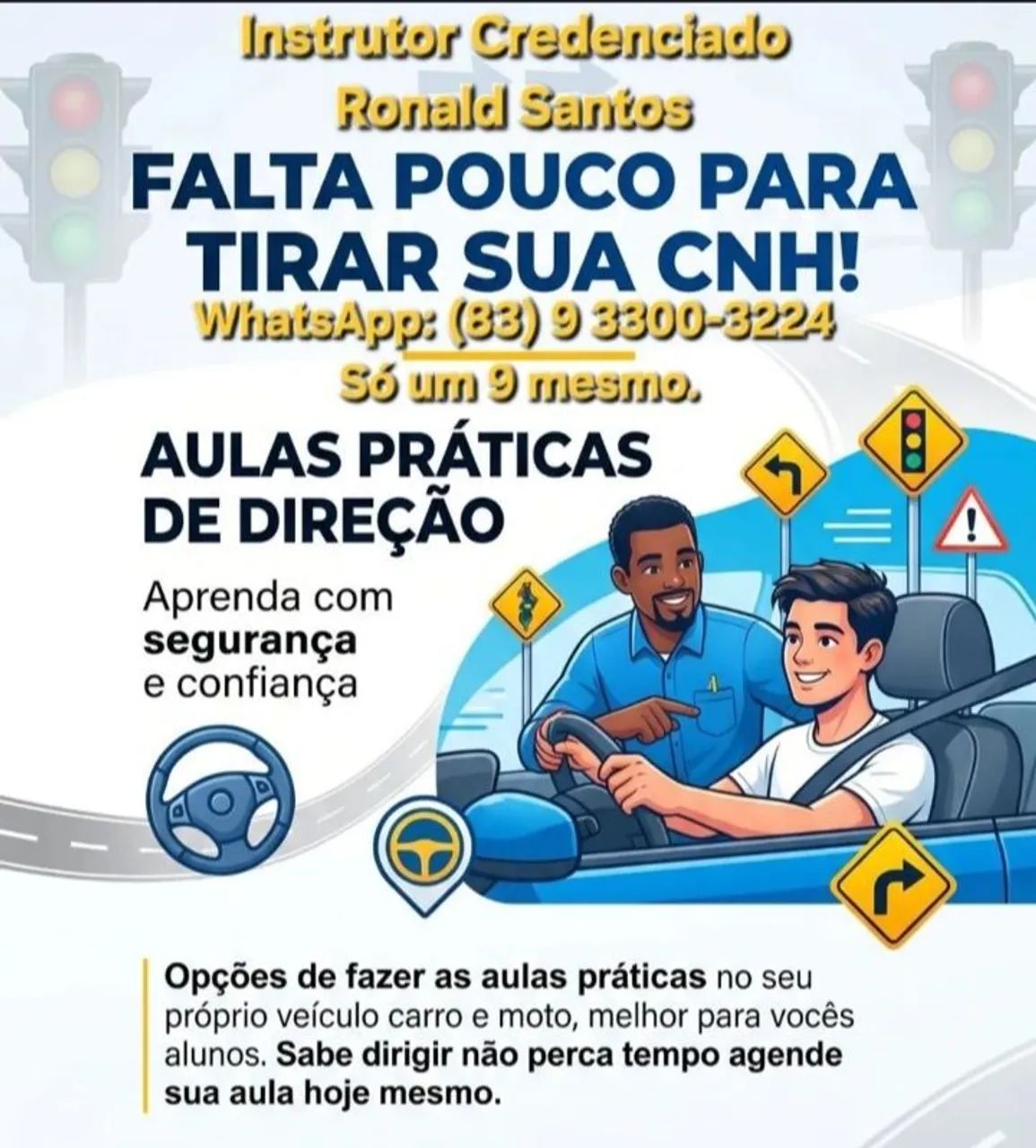 Aulas práticas de direção veicular  - Foto 4