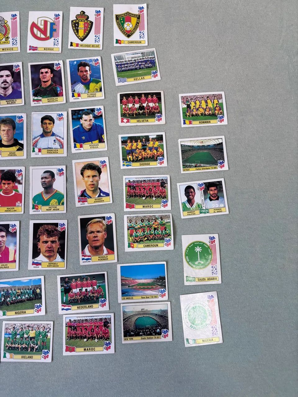 Lote com 61 figurinhas da copa do mundo de 1994 - Foto 4