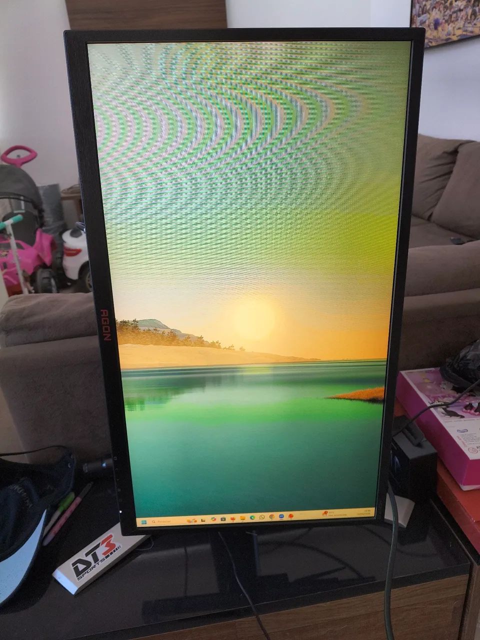 Monitor gamer AOC agon 24 pol 240 htz