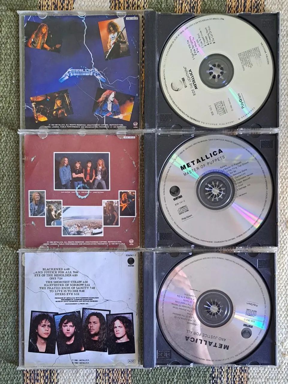 CDs ds banda Metallica  - Foto 3