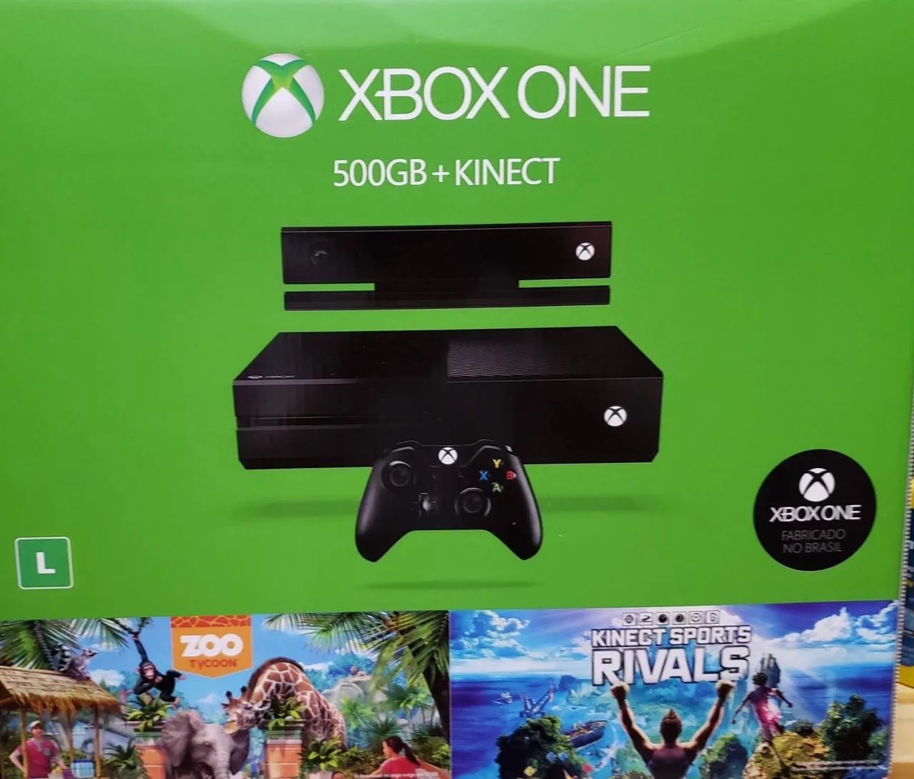 ? Xbox One + Kinect + Caixa - Completo e Funcionando! - Foto 2