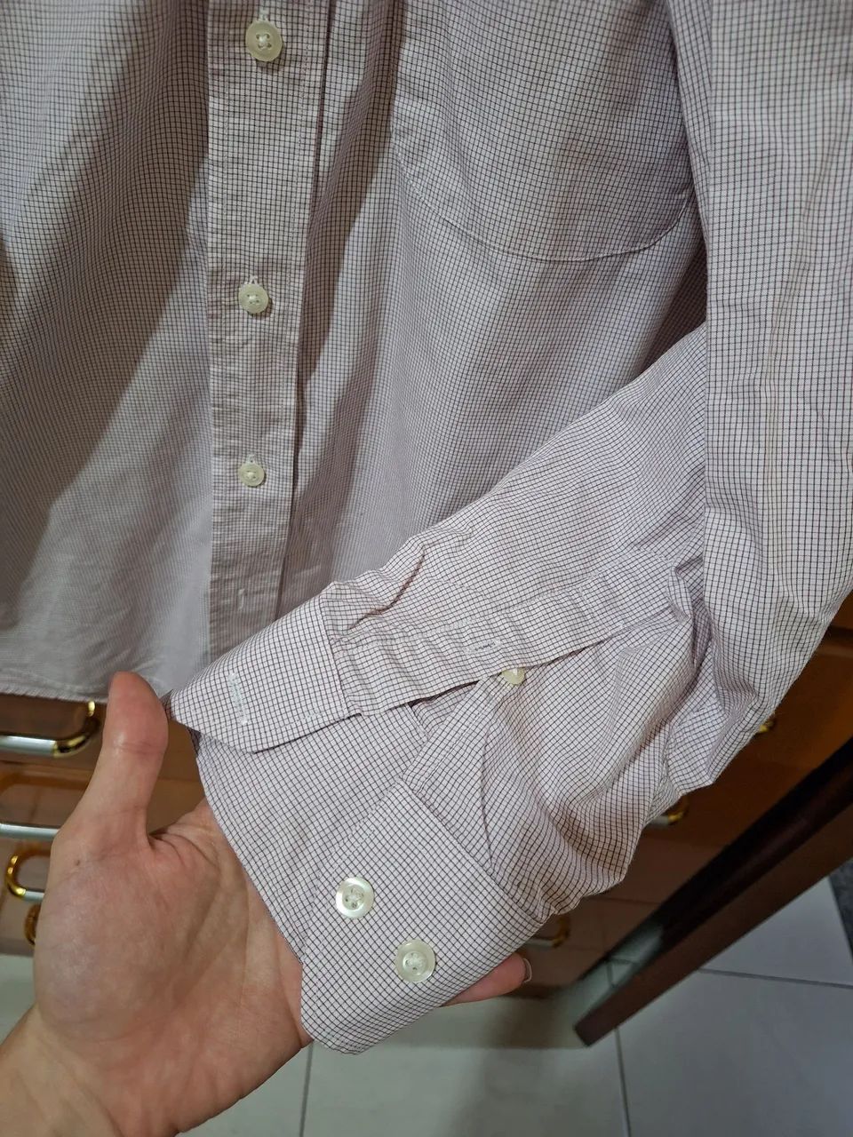 Camisa social masculina aviator - Foto 3