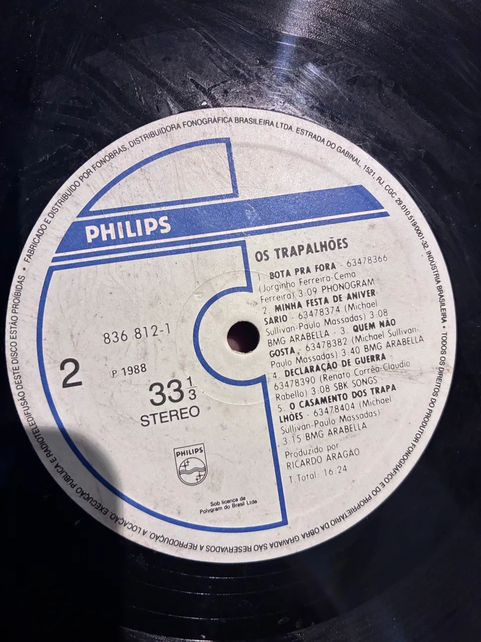 disco Vinil os Trapalhões - Foto 3