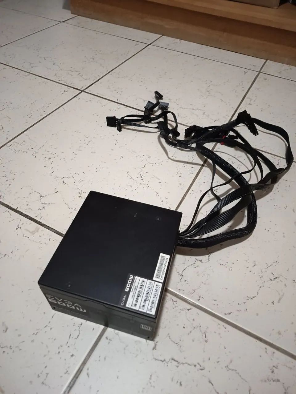 Fonte EVGA 600W 80 Plus White - Foto 2