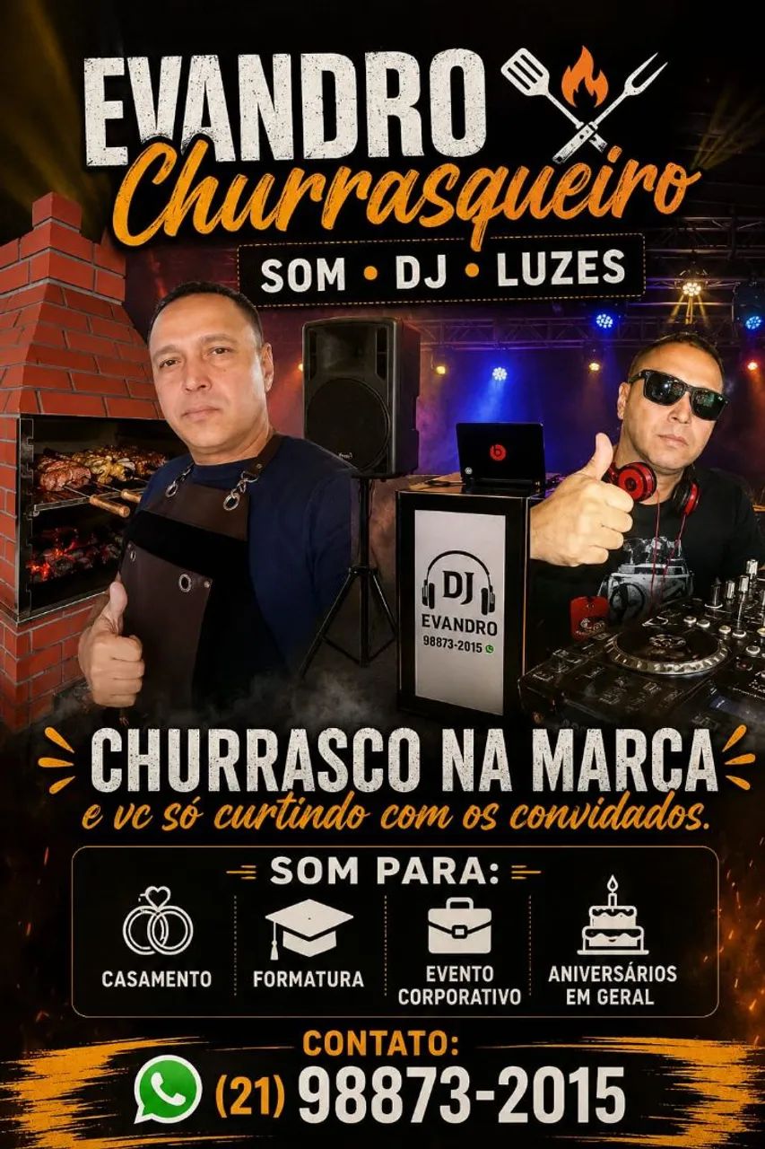 Churrasqueiro Para A Sua Festa