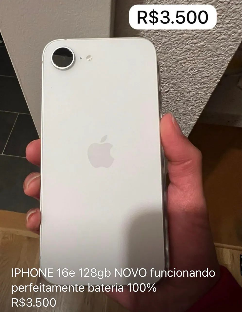 iPhone 16e 128gb Batéria 100%