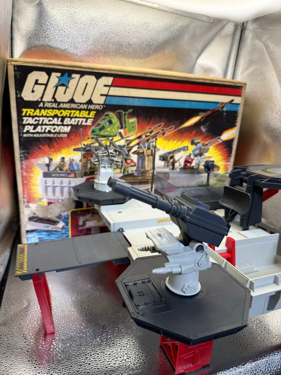 Gi Joe Tactical Battle Platform - 1985 - Comandos em ação