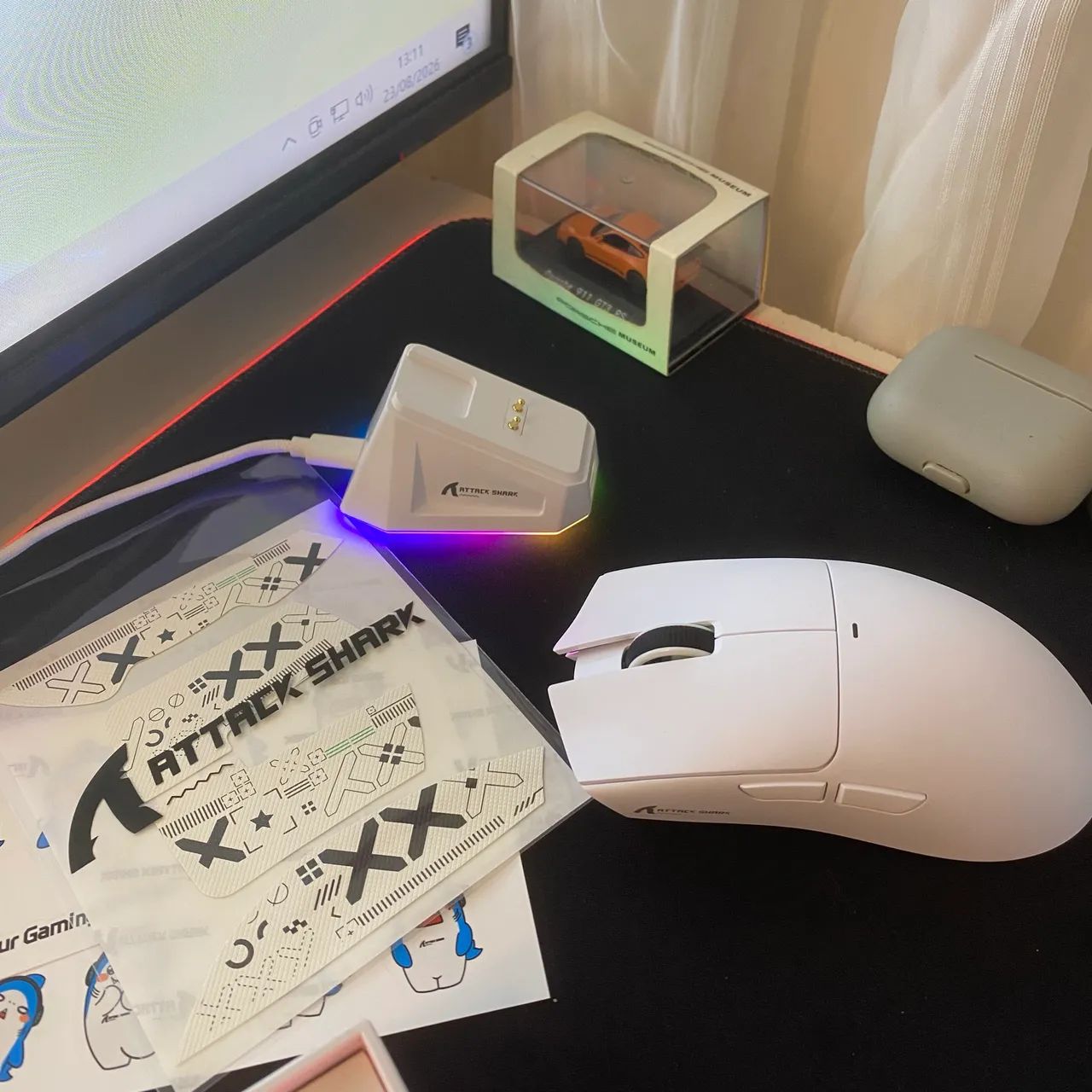 MOUSE GAMER ATTACK SHARK X11 SE - Foto 4