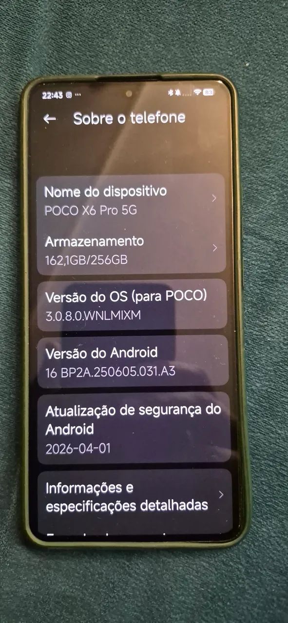 Poco X6 Pro 5G 8Gb Ram 256Gb - Foto 4