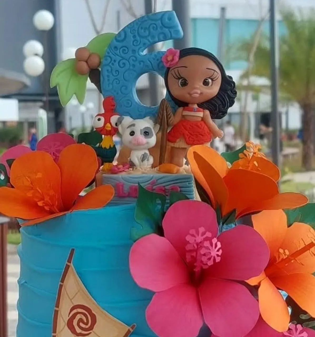 Vela personalizada Moana - Foto 2