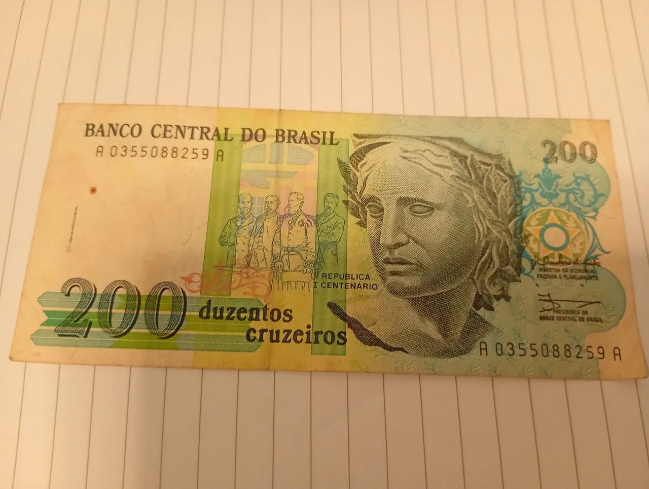 Nota 200 cruzeiros