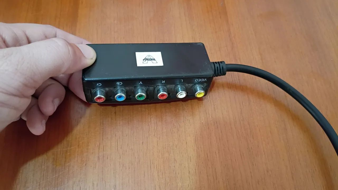 Adaptador Av e Componente para Xbox Clássico - Foto 4
