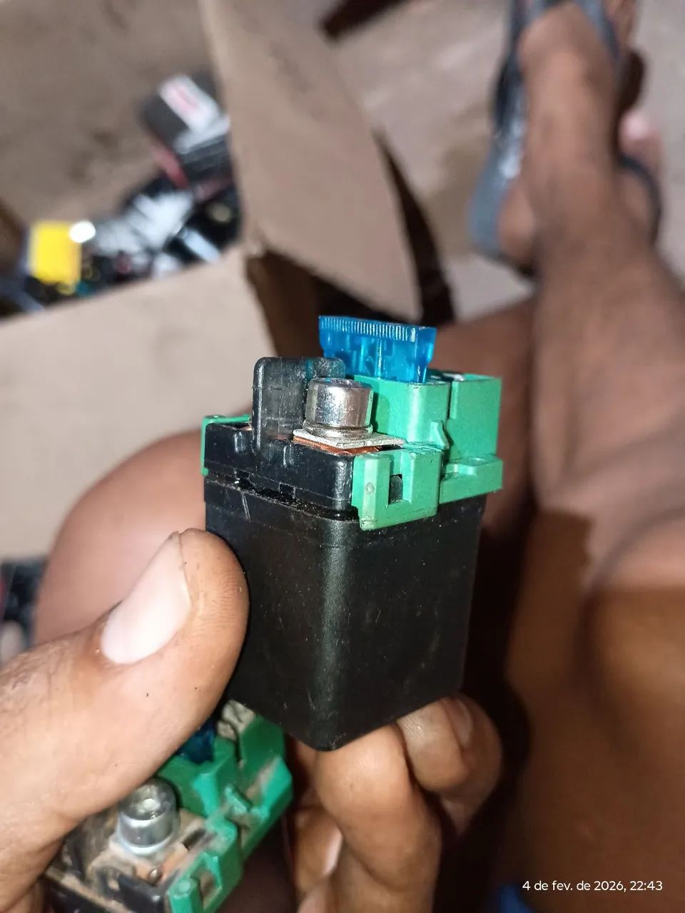 Relé da 150 ,fan bros 150 - Foto 2