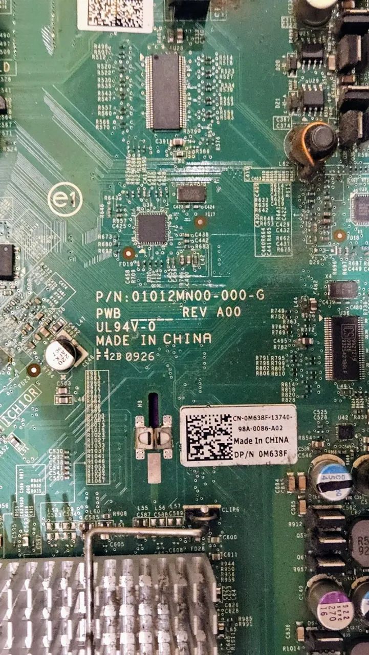 Placa Dell PowerEdge T410 M638F Xeon E5504 com Dissipador - Foto 3