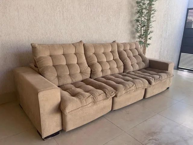 Sofá retrátil e reclinável - Foto 3