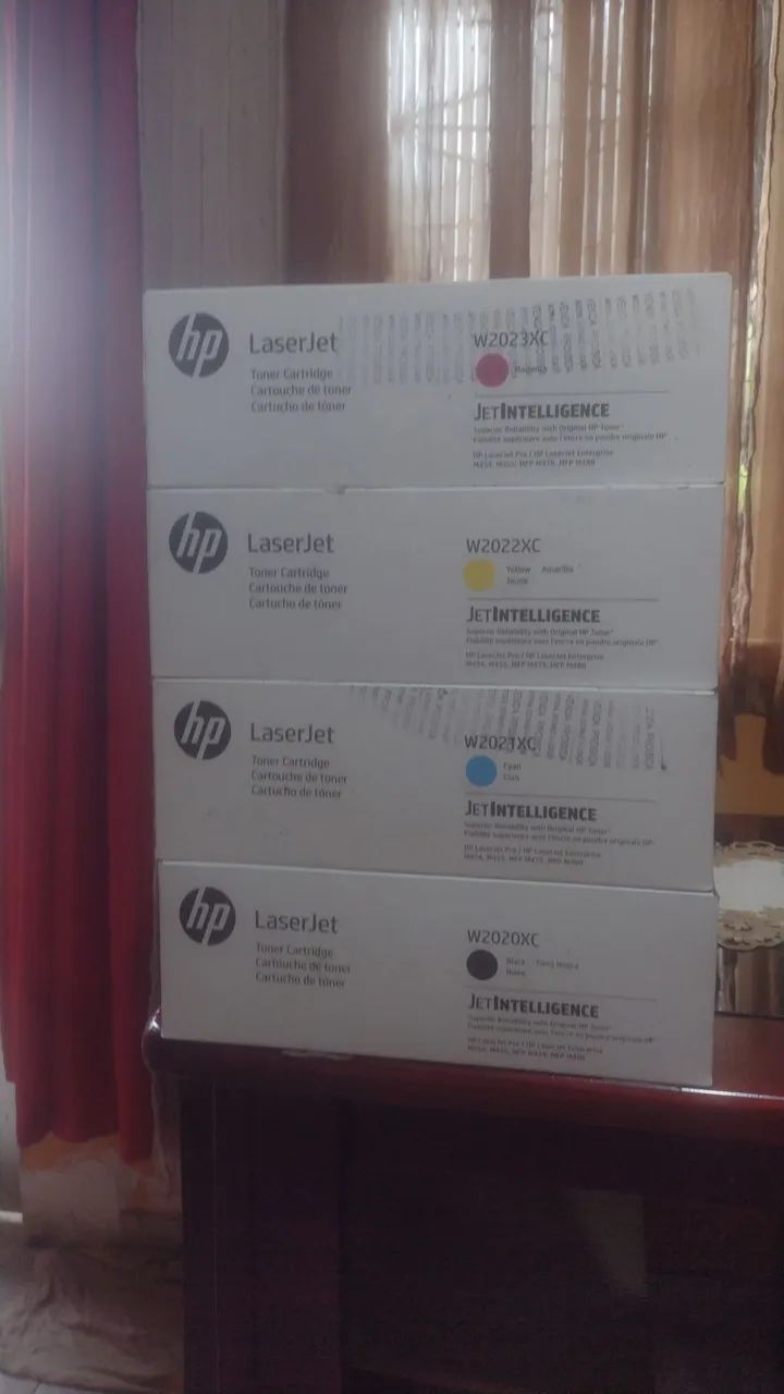 Kit 4 Toner Hp w2020 M454dn M479dw 414X  - Foto 2