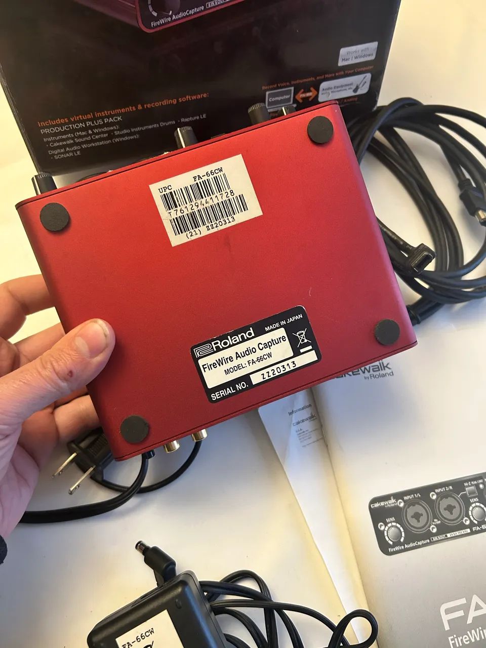 Interface áudio Roland fa-66 FireWire  - Foto 4