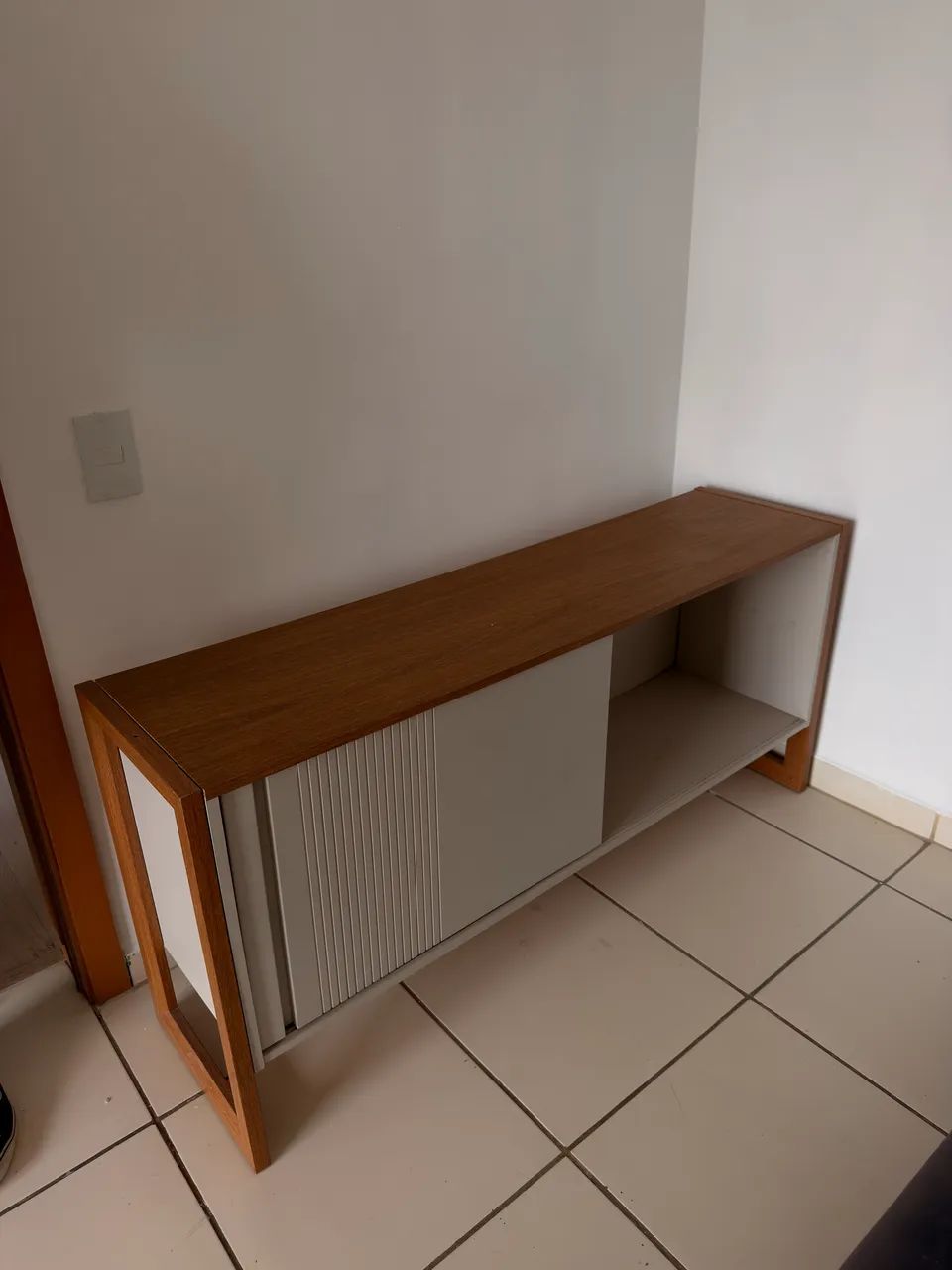 Rack para TV até 55 Polegadas MDF 141cm  - Foto 2