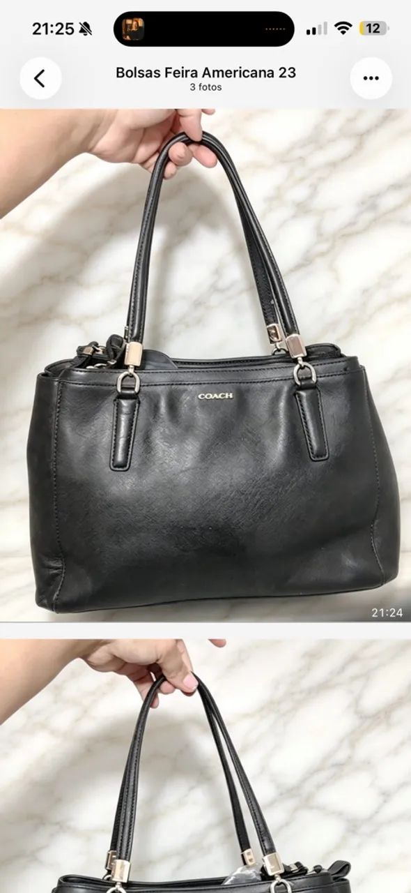 Coach original com código de veracidade 