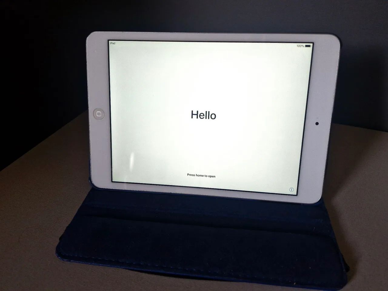 iPad Mini 2 Prata/Branco - Excelente Estado + Capa - Foto 5