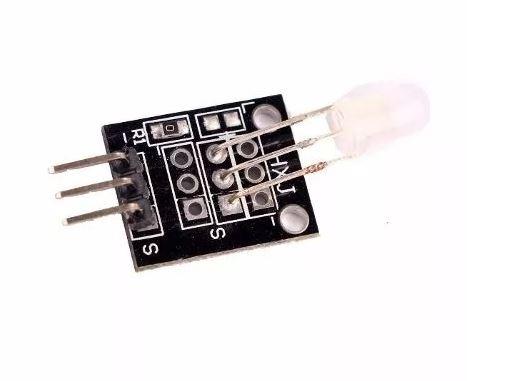 COD-AM93 Módulo Led 5mm 2 Duas Cores Bicolor Rg Arduino Automação Robotica - Foto 3