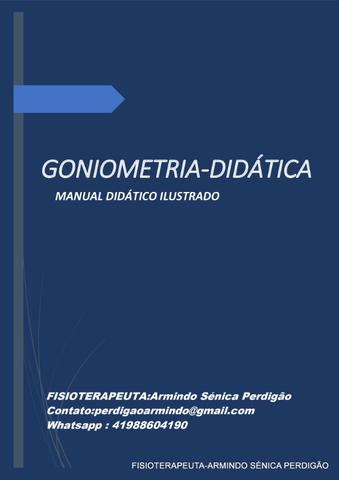 Fisioterapia-Livro:Goniometria Didática-Manual Didático Ilustrado(PDF)