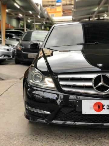 Mercedes Benz C-180 Sport CGi Vision 2014 Preta, impecável, financiamos!