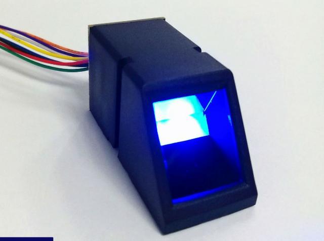 COD-AM183 Módulo Sensor Leitor Biométrico Impressão Digital Arduino Automação Robotica